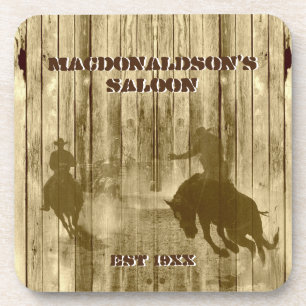 Posavasos Oeste de país tema rancho vaquero