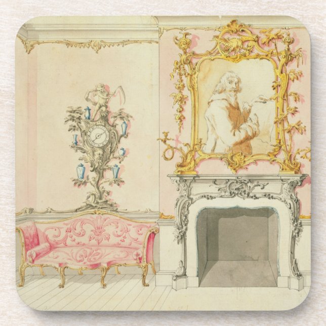 Posavasos Oferta para un interior de la sala de estar, (Frente)