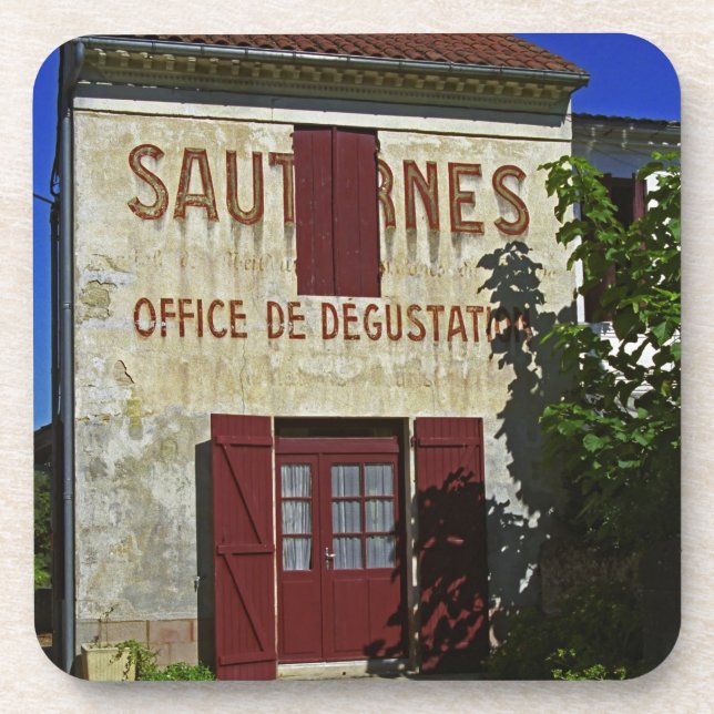 Posavasos Oficina de Cata de Sauternes (Cata de Vino (Frente)