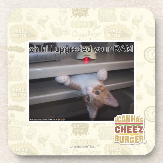 Posavasos oh hola aumenté su RAM (Frente)