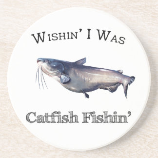 Posavasos Ojalá Fuera Catfish Fisher