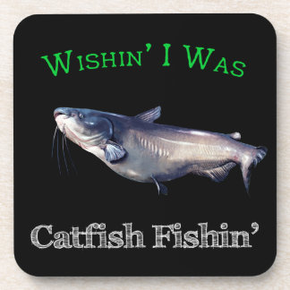 Posavasos Ojalá Fuera Catfish Fisher