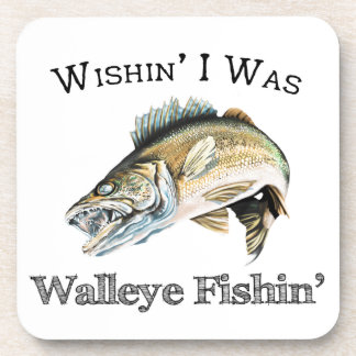 Posavasos Ojalá Fuera Walleye Fishin
