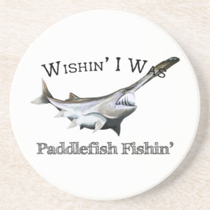 Posavasos Ojalá Yo Fuera Pescador De Paddle