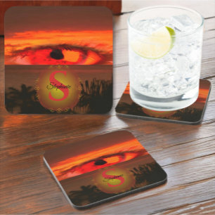 Posavasos Ojo Atardecer 2106