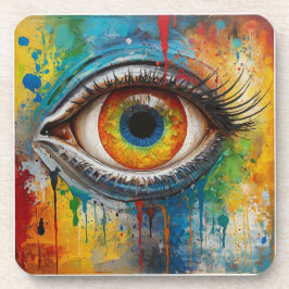 Posavasos ojo atractivo