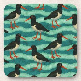 Posavasos Ojo Capturando Ostras Catcher