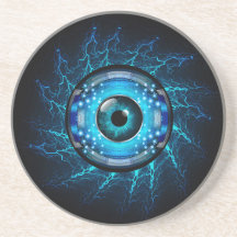 Ojo de circuito cibernético