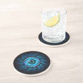 Posavasos Ojo de circuito cibernético