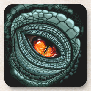Posavasos Ojo de depredador reptil primitivo