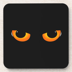 Posavasos Ojos de gato fantasmagóricos