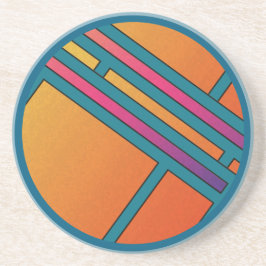 Posavasos Ojos grandes y alas mariposas