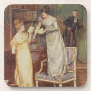 Posavasos Ojos que alzapriman, 1901 (w/c aumentado con