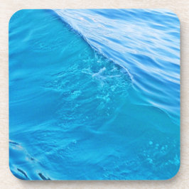 Posavasos Ola de agua azul