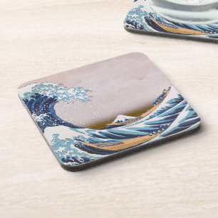 Posavasos Ola de tsunami Gran ola frente a Kanagawa Japón po