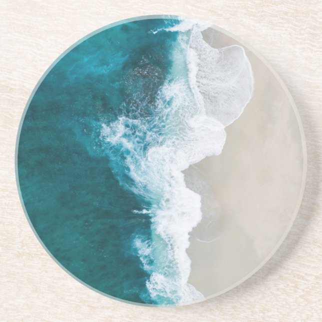 Posavasos Olas marinas - costa de Maldivas (Frente)