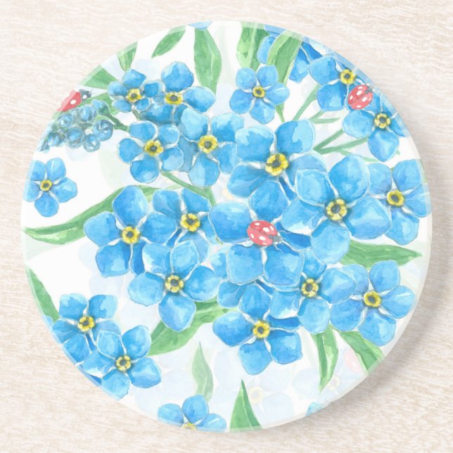 Posavasos Olvidarme de un patrón no fluido (Frente)
