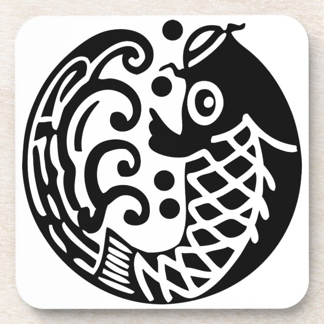 Posavasos Onda de carpa (Frente)