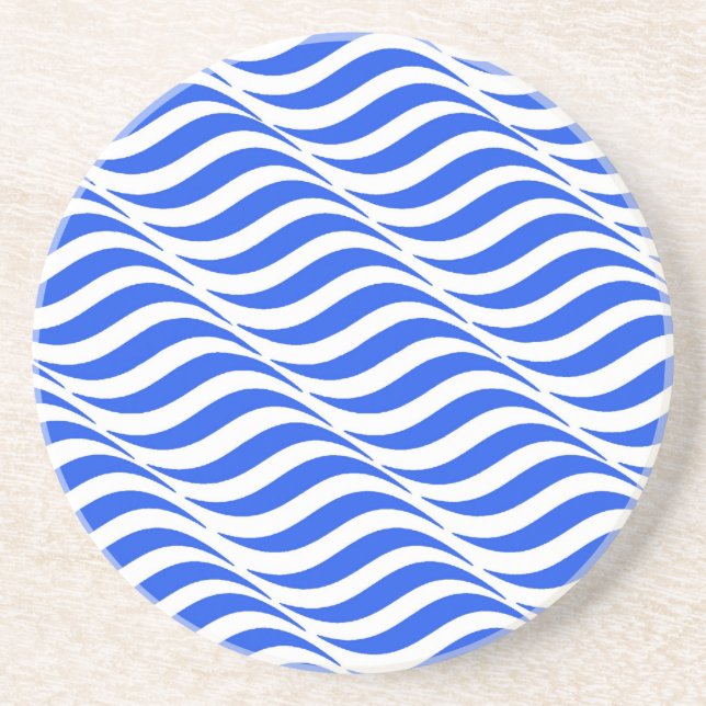 Posavasos Ondas azules (Frente)