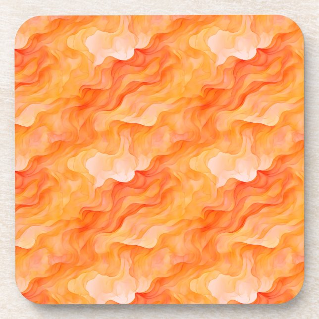 Posavasos Ondas de naranja Dream (Frente)