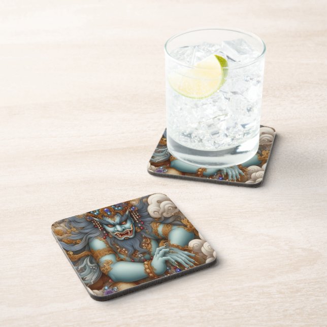 Posavasos Oni Fortune Beverage Coasters (Lado Derecho)
