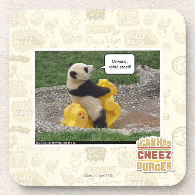 Posavasos ¡Onwurd, corcel del nobul! (Frente)