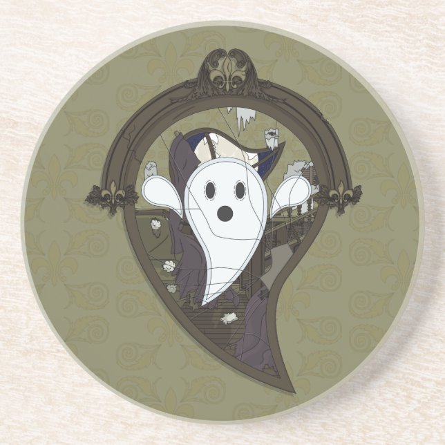 Posavasos Ooh the Ghost Coaster (Frente)
