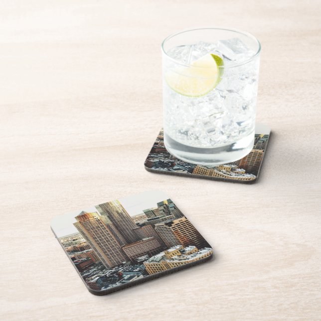 Posavasos Opinión de Boston (Lado Derecho)