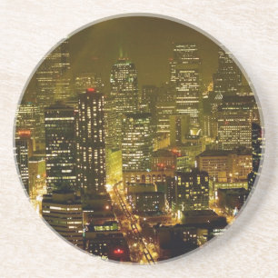 Posavasos Opinión de la ciudad de Seattle