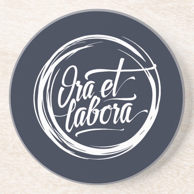 Posavasos Ora et labora (Frente)