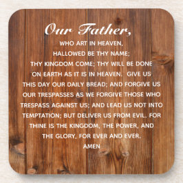 Posavasos Oración del Señor Nuestro Padre que es el cielo