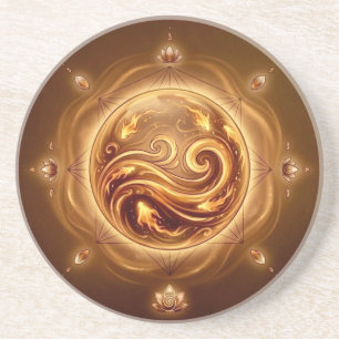 Posavasos Orbe del Oráculo de Fuego
