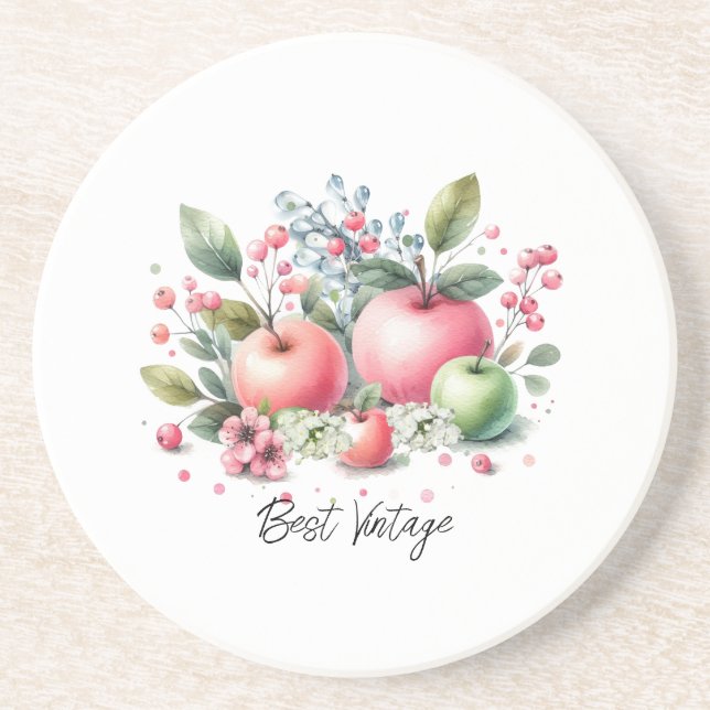 Posavasos Orchard Apples Best Vintage (Frente)