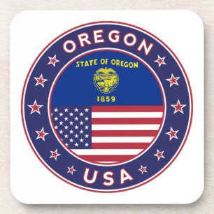 Posavasos Oregon, pegatina de Oregón, estuche de teléfono, b