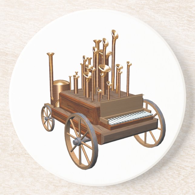 Posavasos órgano de vapor (Frente)