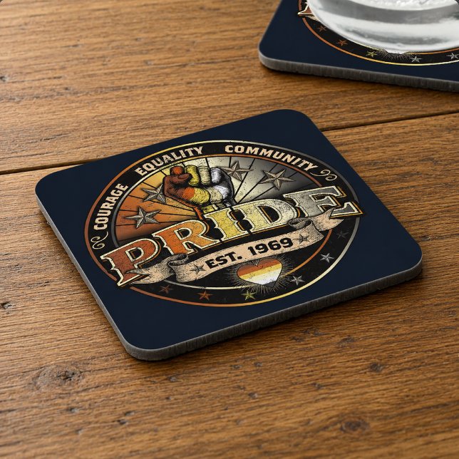 Posavasos Orgullo de oso est. 1969 (Subido por el creador)
