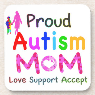 Posavasos Orgullosa madre del autismo