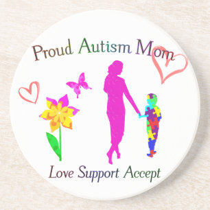 Posavasos Orgullosa madre del autismo