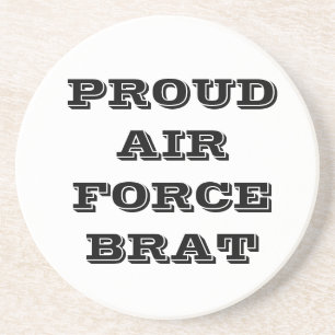 Posavasos Orgulloso de Coaster Air Force Brat