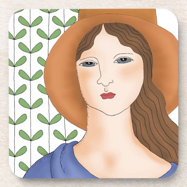 Posavasos Orgulloso de ser orgánico (Frente)