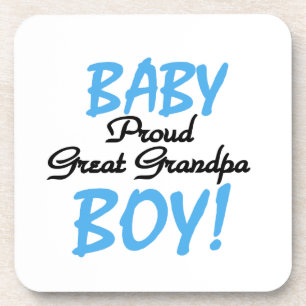 Posavasos Orgullosos grandes regalos de bebé