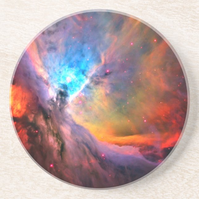 Posavasos Orion Nebula Space Galaxia de alto contraste (Frente)