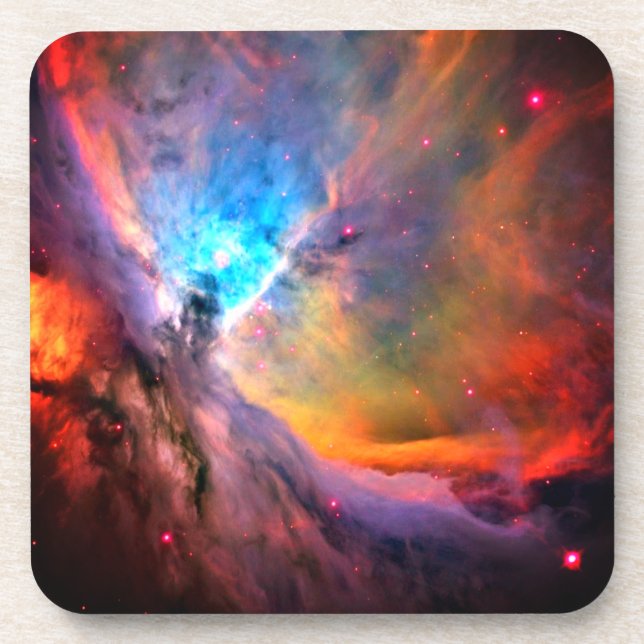 Posavasos Orion Nebula Space Galaxia de alto contraste (Frente)