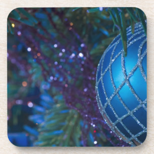Posavasos Ornamento azul