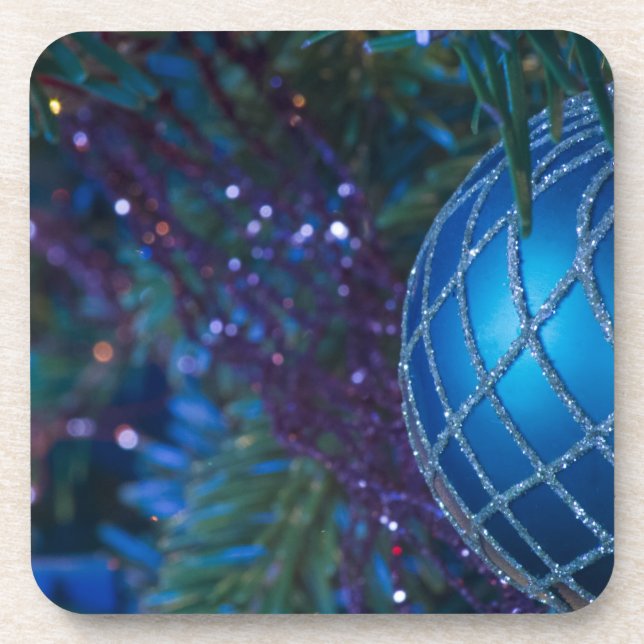 Posavasos Ornamento azul (Frente)