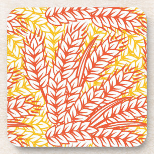 Posavasos Ornamento con orejas de trigo