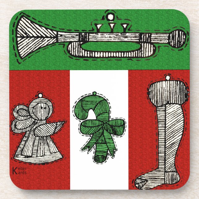 Posavasos Ornamentos de época (Frente)