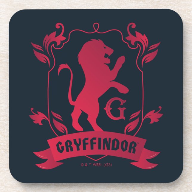 Posavasos Ornate GRYFFINDOR™ House Escudo (Frente)