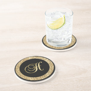 Posavasos Oro monogramo H