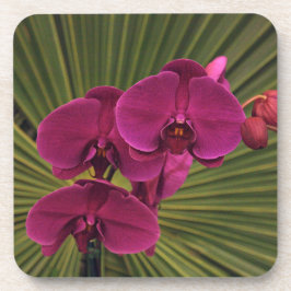 Posavasos Orquídea morada decorativa